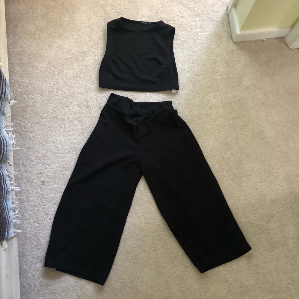 Boohoo two piece set